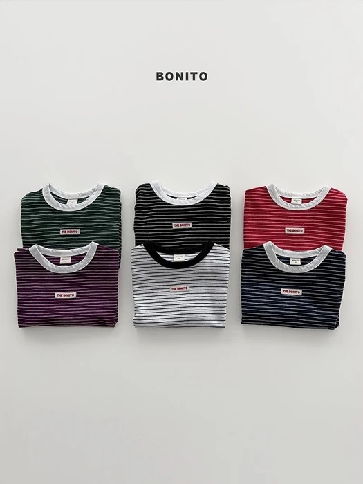 Striped Rib Tee (set of 2) Striped Rib Tee (set of 2)