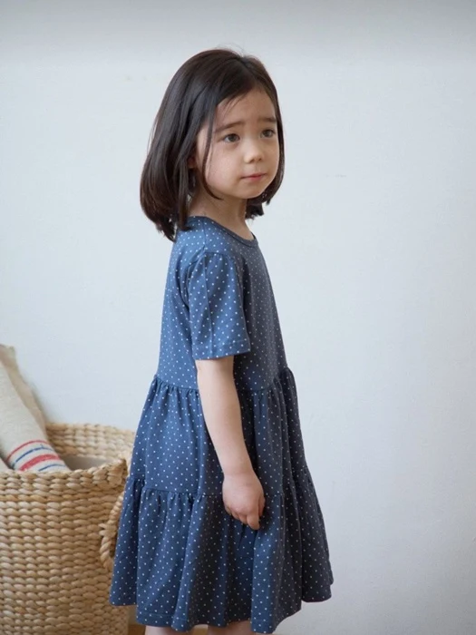 Dot Tiered One-piece