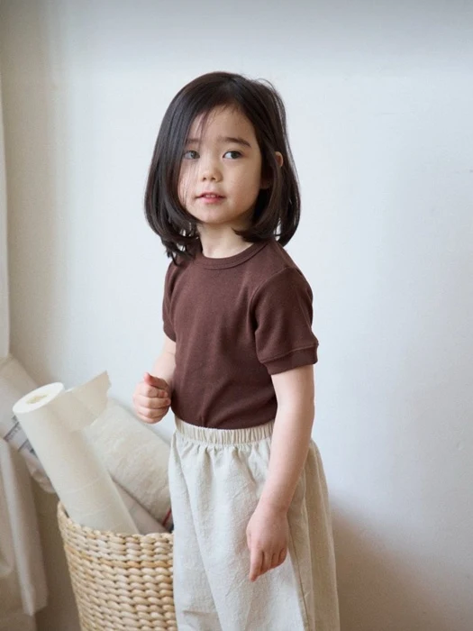 Soft Ribbed Tee Soft Ribbed Tee