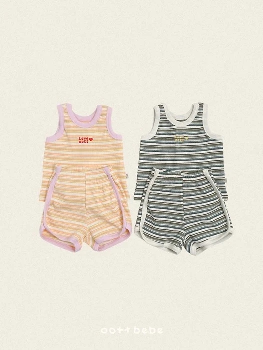 Retro Sleeveless Set Retro Sleeveless Set