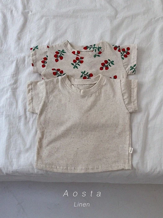 Linen Short-Sleeve Tee