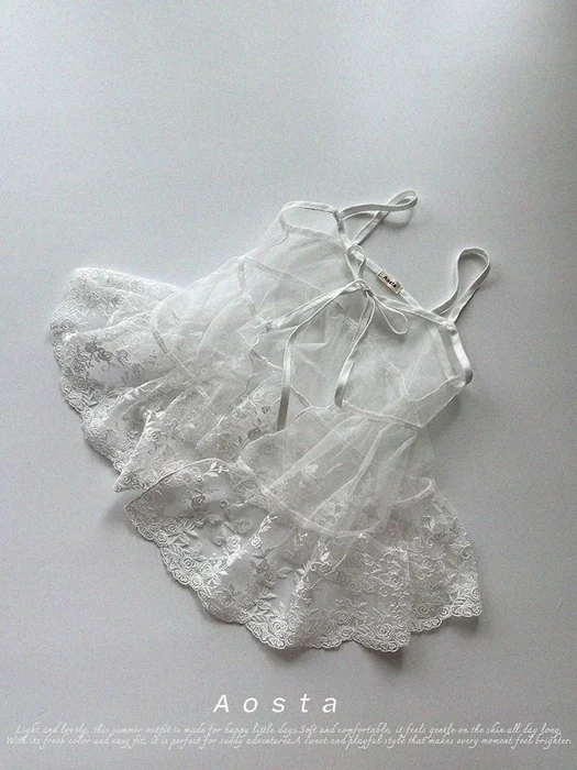 Lace Open One-piece