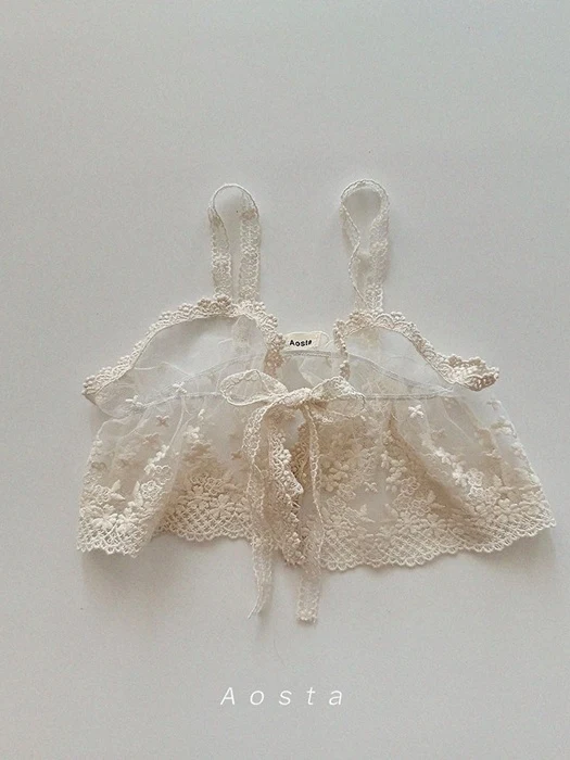 Lace Open Bustier