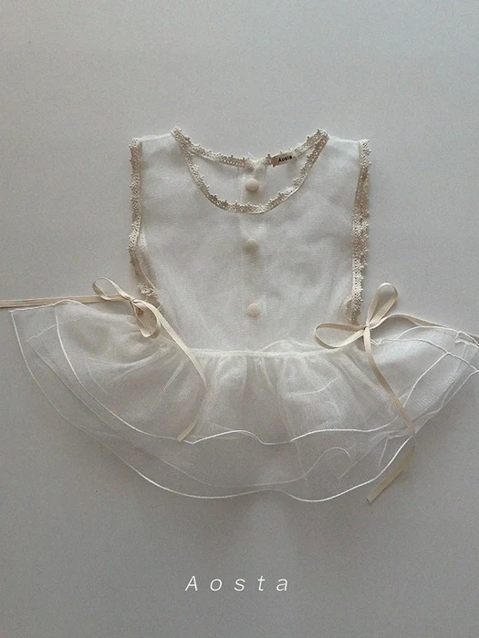 Lace Simple Vest