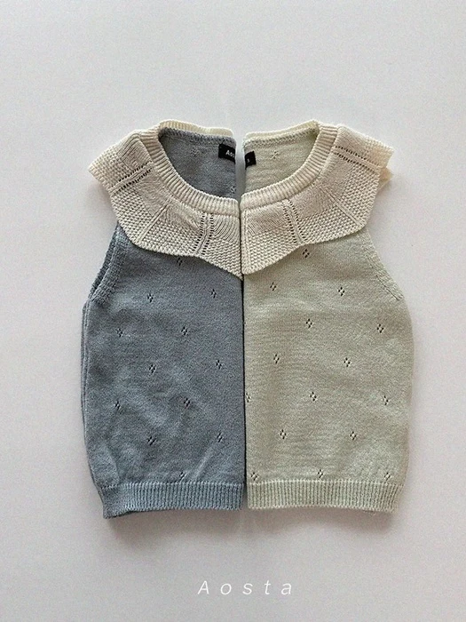 Knit Frill Tee