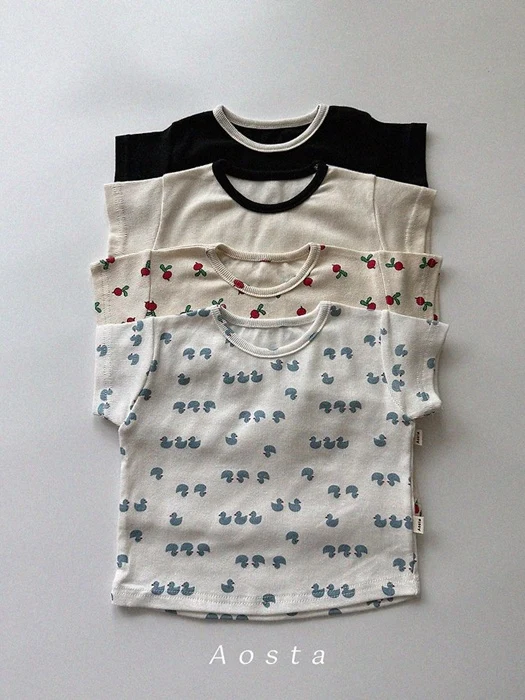 Ribbed Short-Sleeve Tee