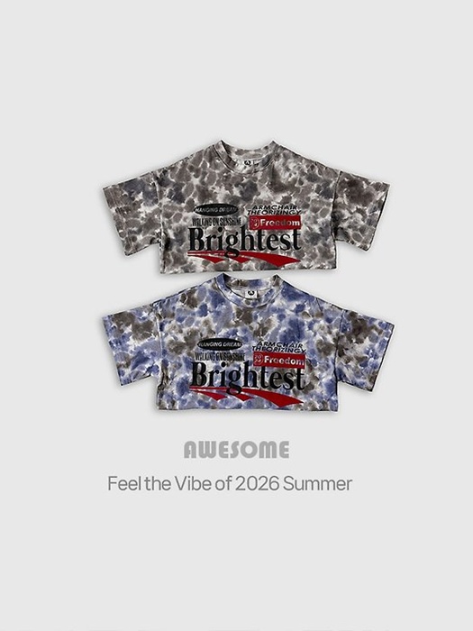 Bright Tie-Dye Short Sleeve Tee