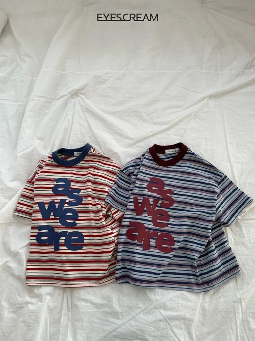 As We Are Stripe Tee