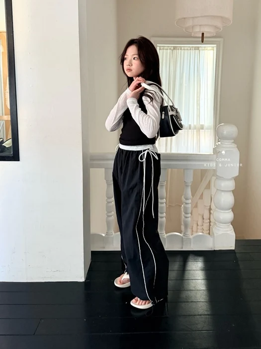 Double Line Nylon Pants