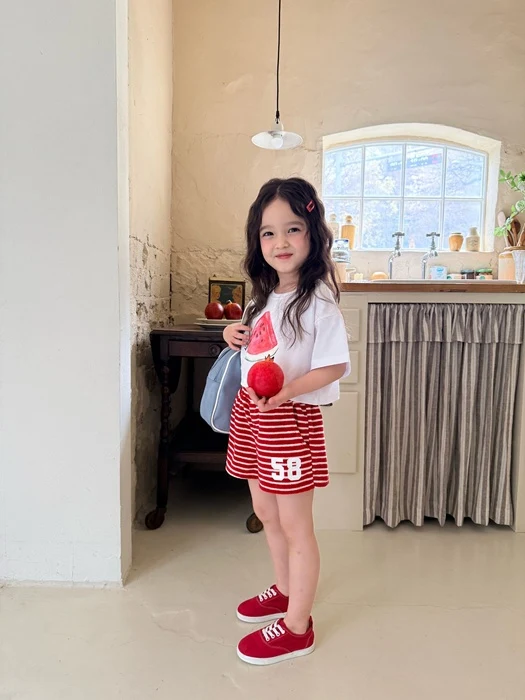 58 Shorts Stripe (Red)