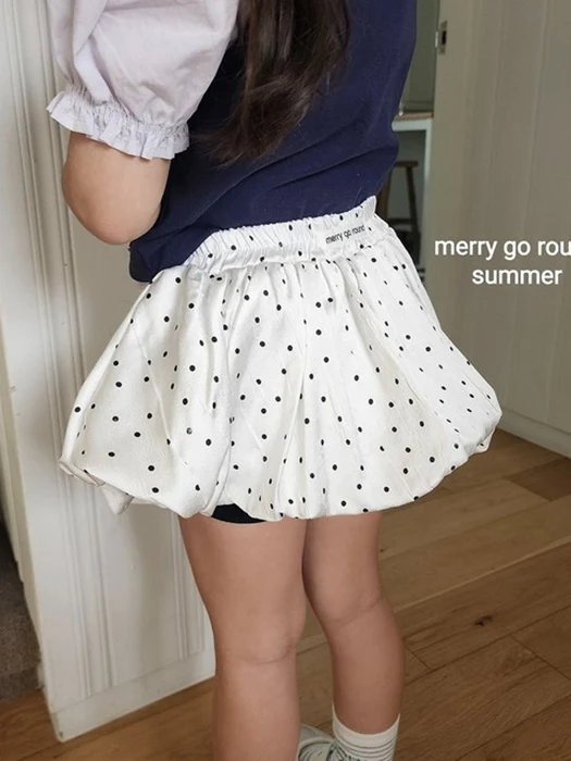 Dot Skirt Shorts