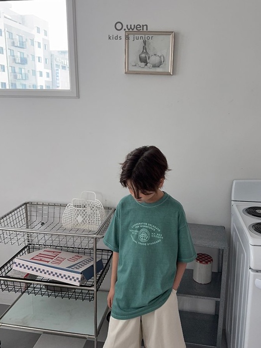 Cut Pigment Short Sleeve Tee