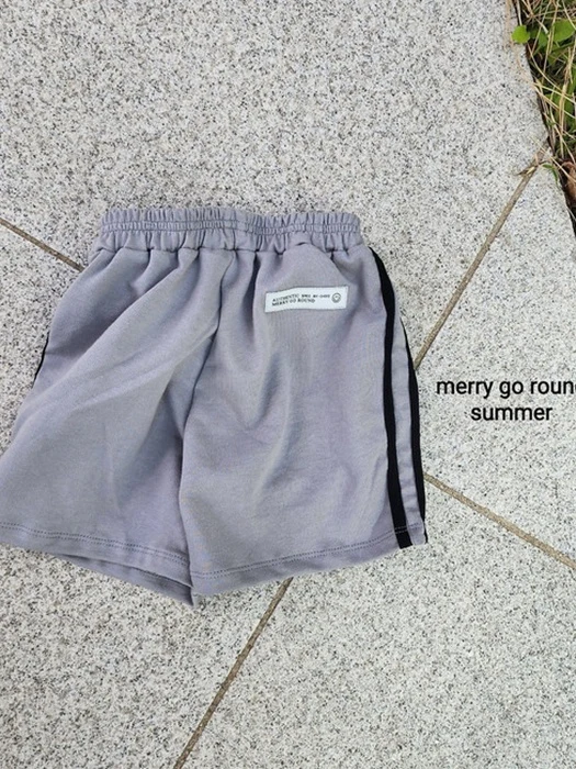 Tape Bermuda Pants