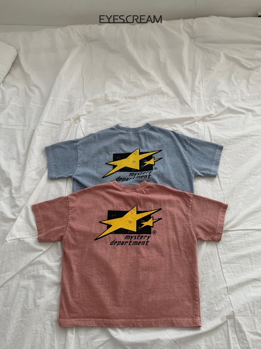 Flat Star Pigment Tee