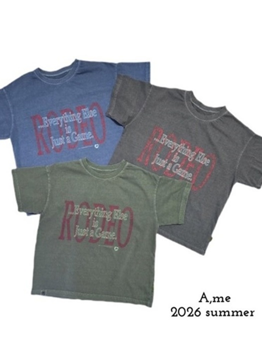 Rodeo Pigment Short Sleeve Tee Rodeo Pigment Short Sleeve Tee