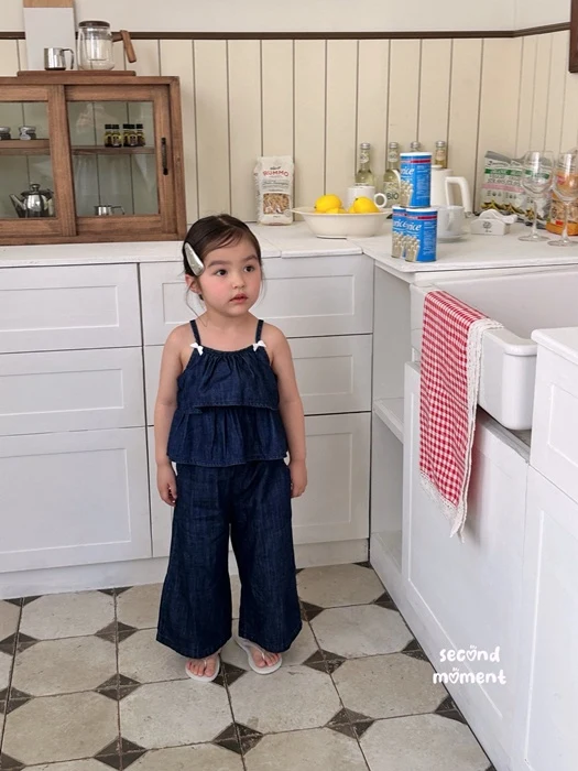 Nut Wide Denim Pants