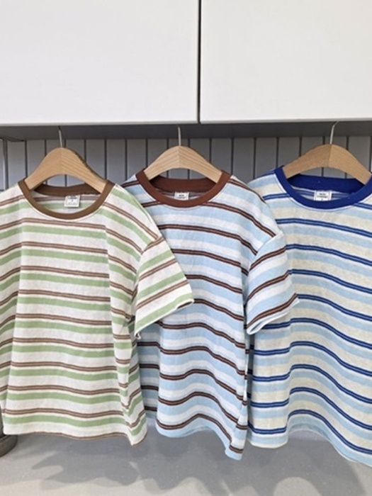 Leaf Striped Tee Leaf Striped Tee