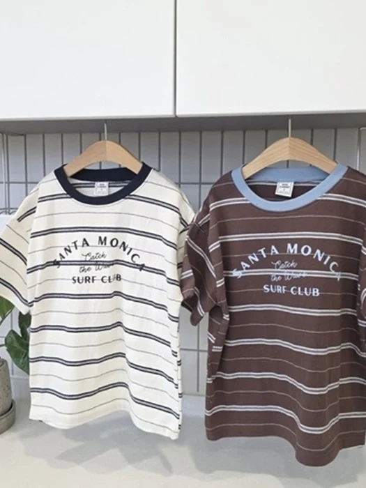Santa Striped Tee Santa Striped Tee