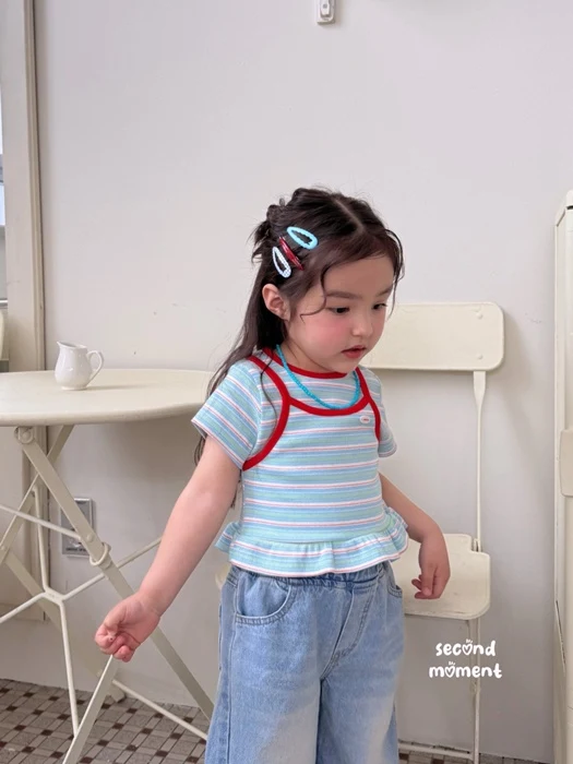 Rainbow Frill Tee