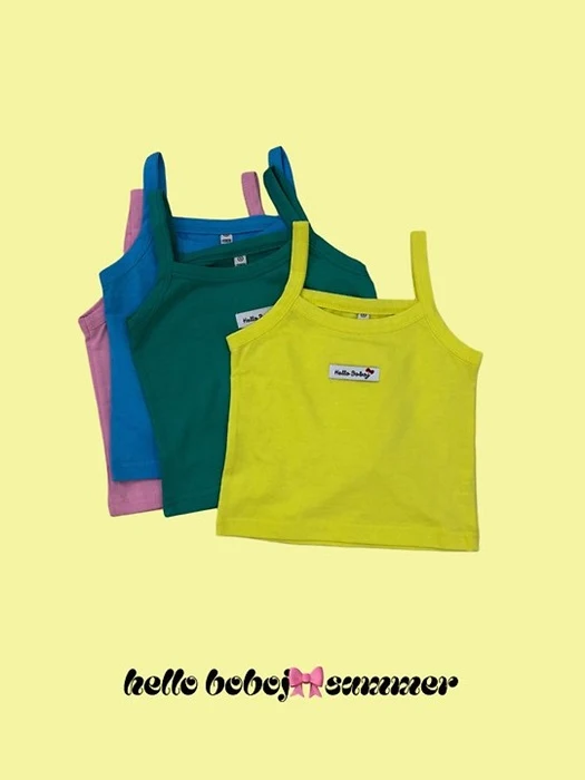 Color Sleeveless Top