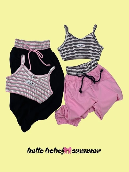 Striped Top Set