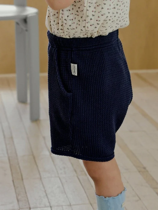 Knit Waffle Shorts