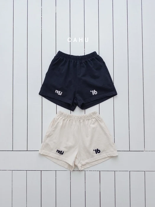 NY Embroidery Shorts