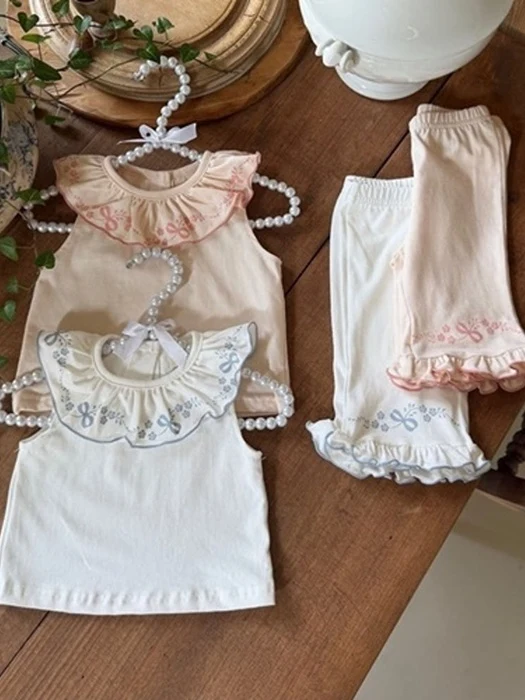 Ribbon Top Bottom Set Ribbon Top Bottom Set