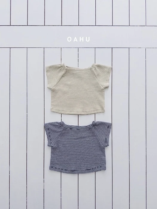 Boat Neck Ribbed Tee