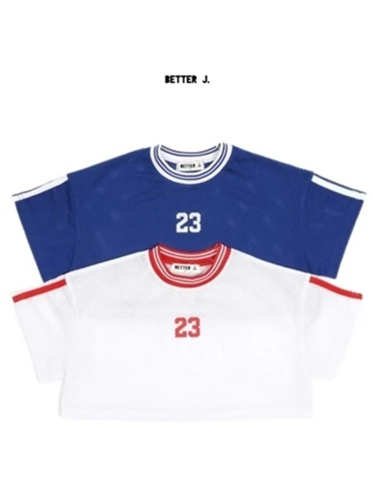Mesh 23 Crop Tee