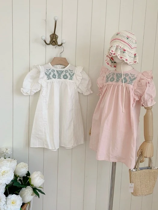 Louis Embroidery One-piece