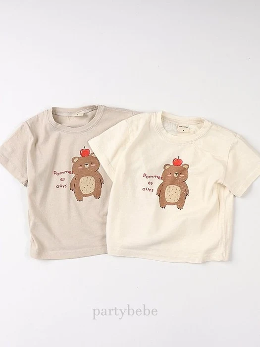 Apple Bear Tee Apple Bear Tee
