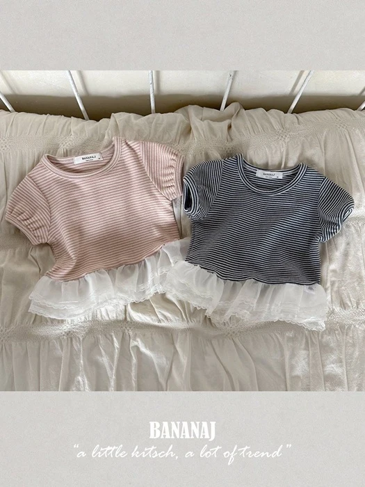 Peach Sheer Tee