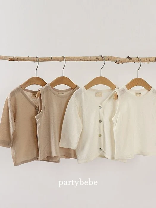 Linen Cardigan Set Linen Cardigan Set