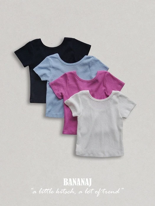Joy U-neck Tee Joy U-neck Tee