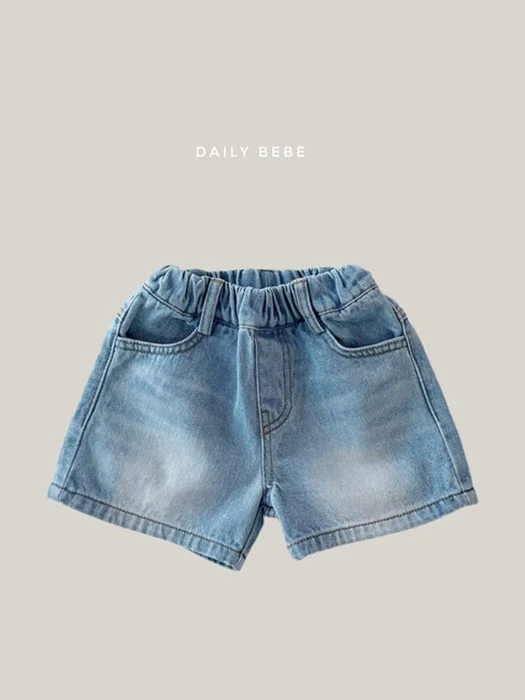 Washing Denim Shorts Washing Denim Shorts