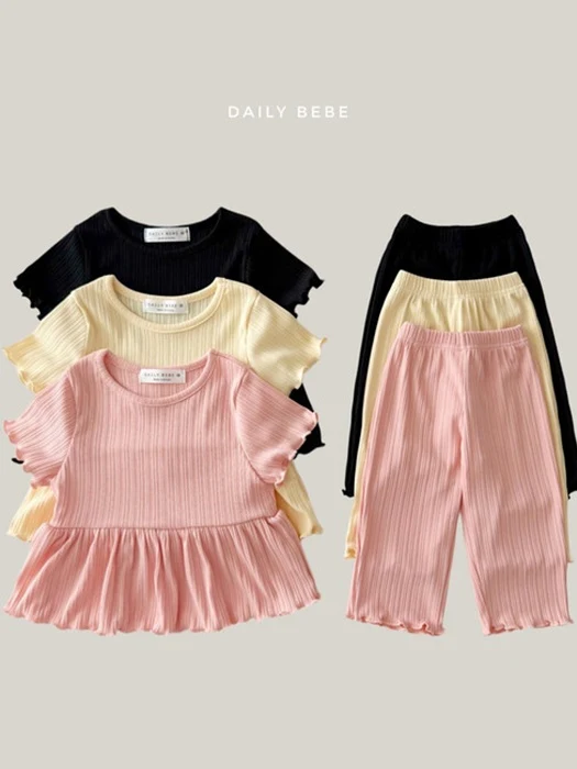 Frill Pleated Set Frill Pleated Set