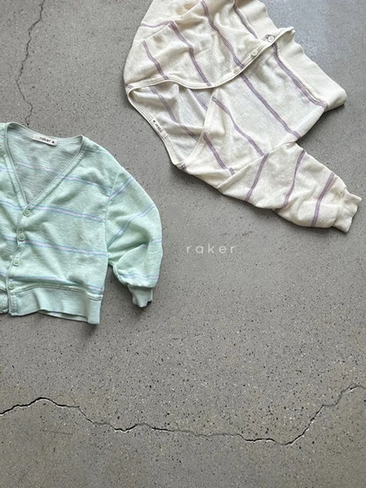 Soda Stripe Cardigan
