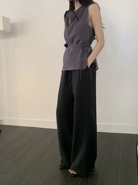 Pudding Banding Wide Pants