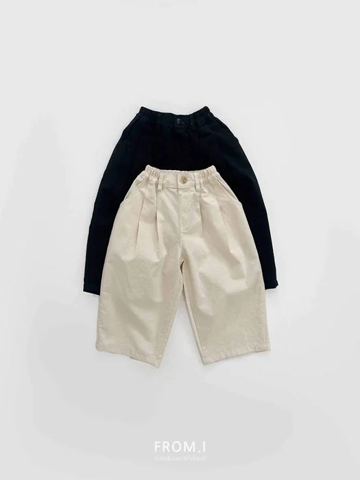 Cotton Slub Pants