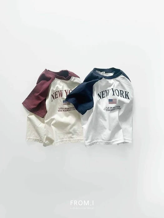 Color Block Raglan Tee