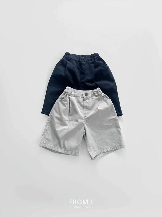 Cotton Bermuda Pants