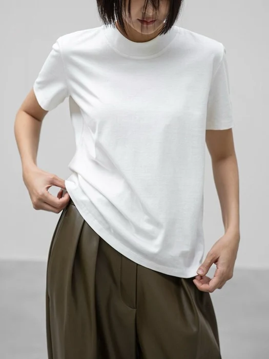 Crew Neck Round Slim Tee