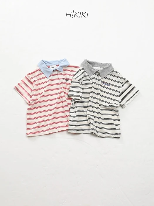 Collar Stripe Tee