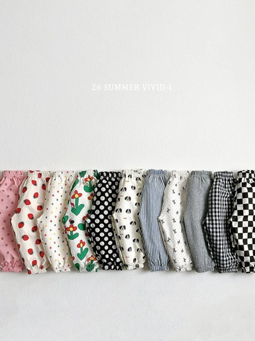 Summer Pattern Loose Pants
