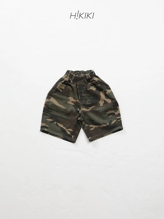 Camu Curve Bermuda Pants