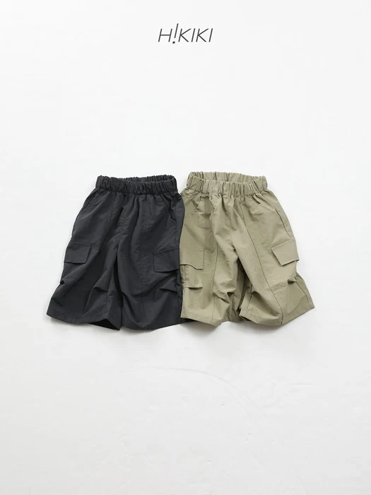 Nylon Cargo Pants