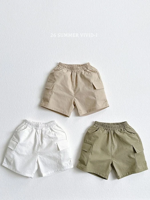 Cotton Cargo Shorts