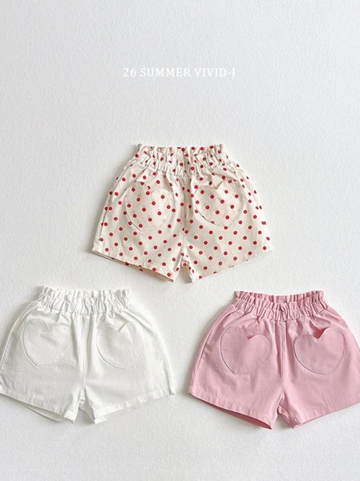 Heart Pocket Shorts Heart Pocket Shorts