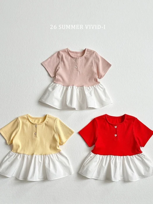 Mini Ribbed One-piece Tee Mini Ribbed One-piece Tee